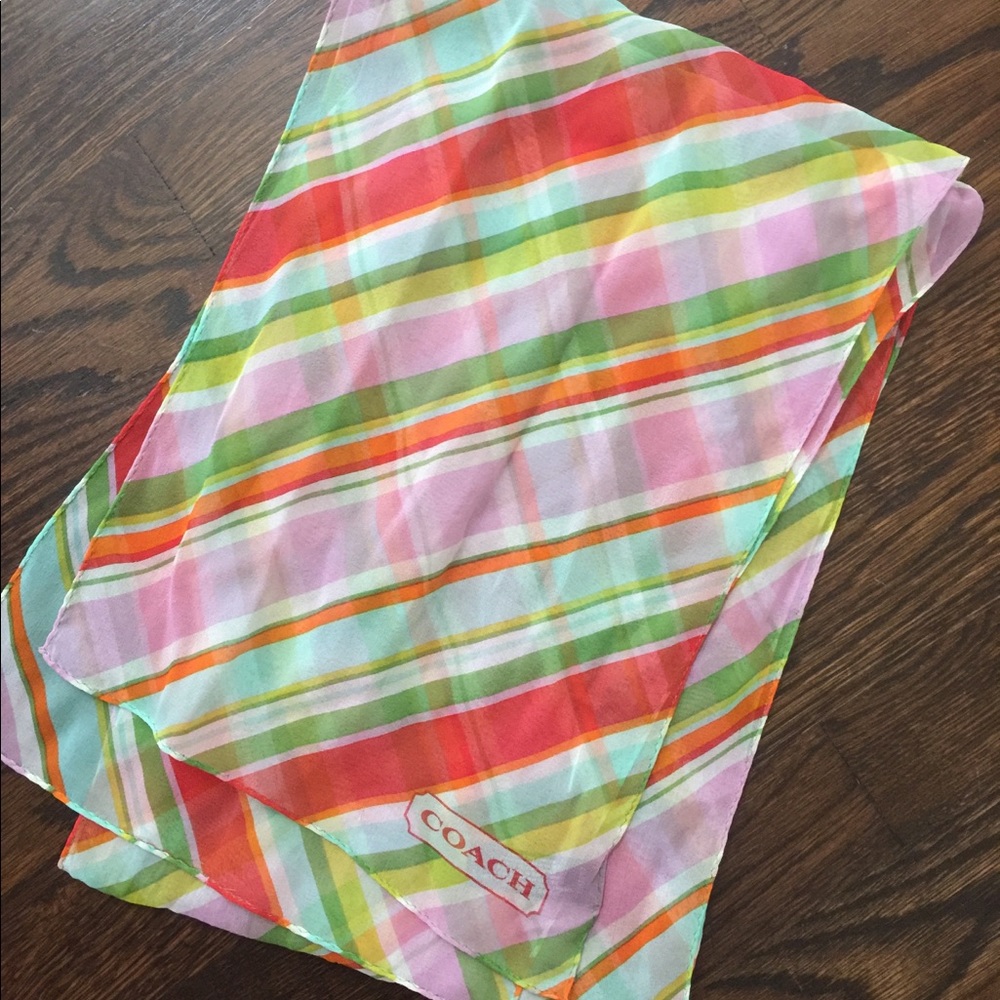 Coach Silk Scarf